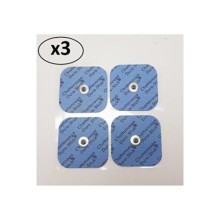 Durastick Çıtçıtlı Tens Elektrot Pedi 5 X 5 Cm 4'lü 3 PAKET
