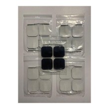 5 Paket, 20 Adet Tens Elektrod Pedi 5x5 Cm Extra Güçlendirilmiş Yapışkanlı Dayanıklı Köpük Yüzey
