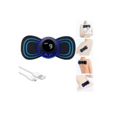 LCD Ekranlı Boyun Sırt Omuz Mini EMS Masaj Aleti – TENS Titreşimli Kas Gevşetici Cihaz