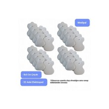 Tens Pedi - Tens Elektrot - 32 Adet 8x5 Çıtçıtlı - Universal
